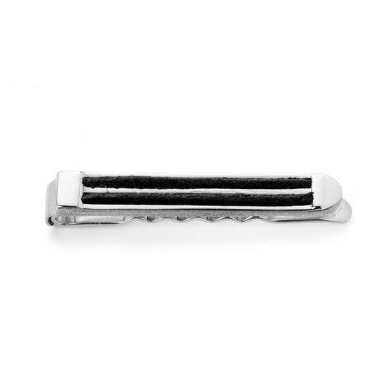 Alfinete de Gravata Stripes para Homem | Prata 925 | Topázio