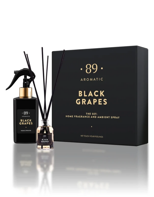 Conjunto Fragrância Casa AROMATIC•89• | Kit 2 em 1 Difusor + Spray Premium