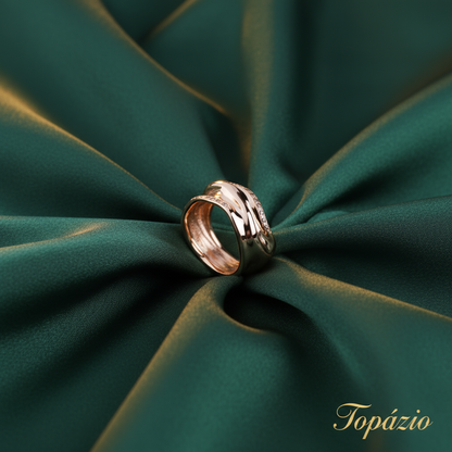 Banner Topázio - Anel Dourado Largo